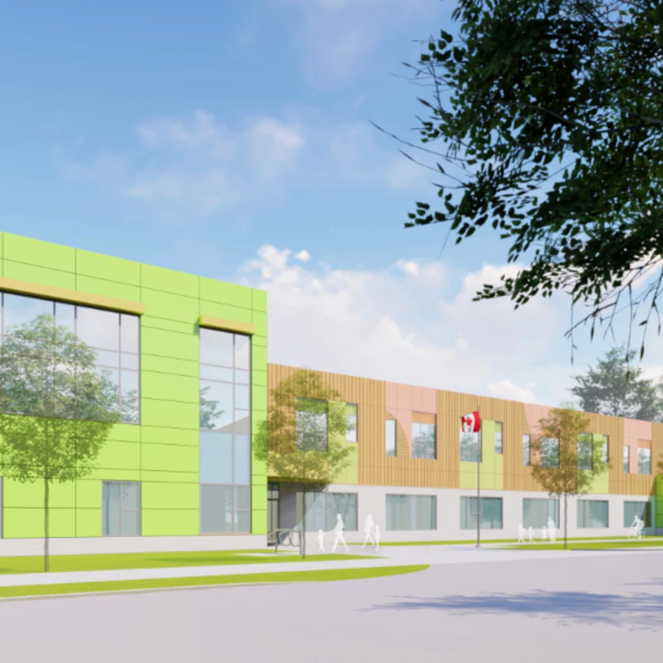 plan de l'école en trois dimensions